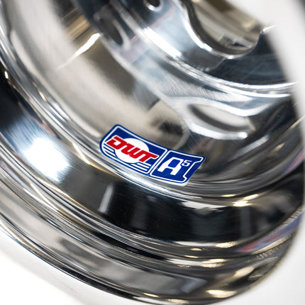 Rear A5 Blue Label Polished Wheel