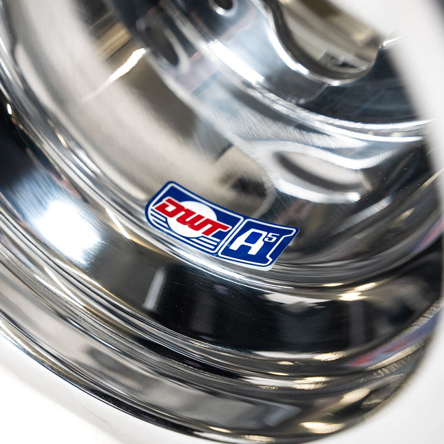 Rear A5 Blue Label Polished Wheel